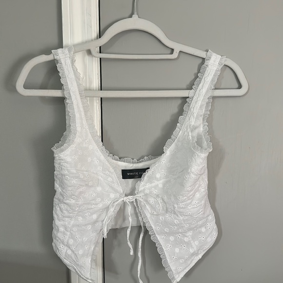 White Fox Top - Picture 1 of 3